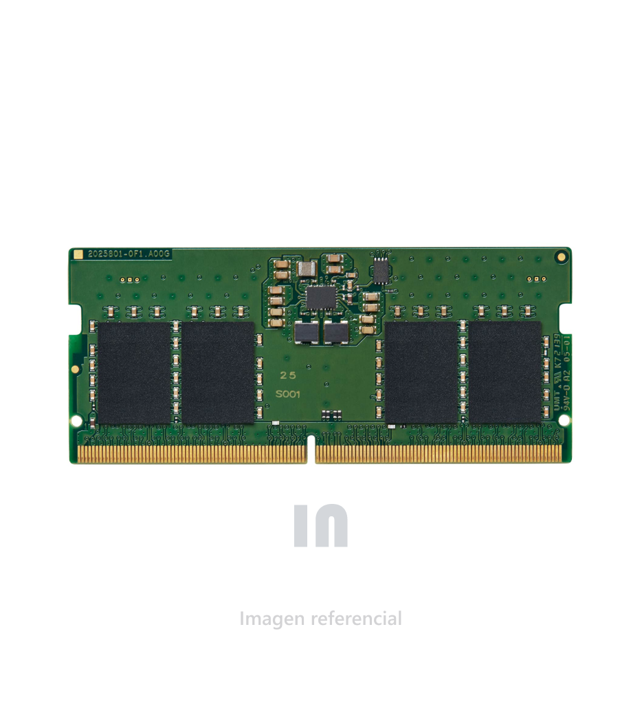 Memoria SO-DIMM Kingston 8GB DDR5-4800MHz.