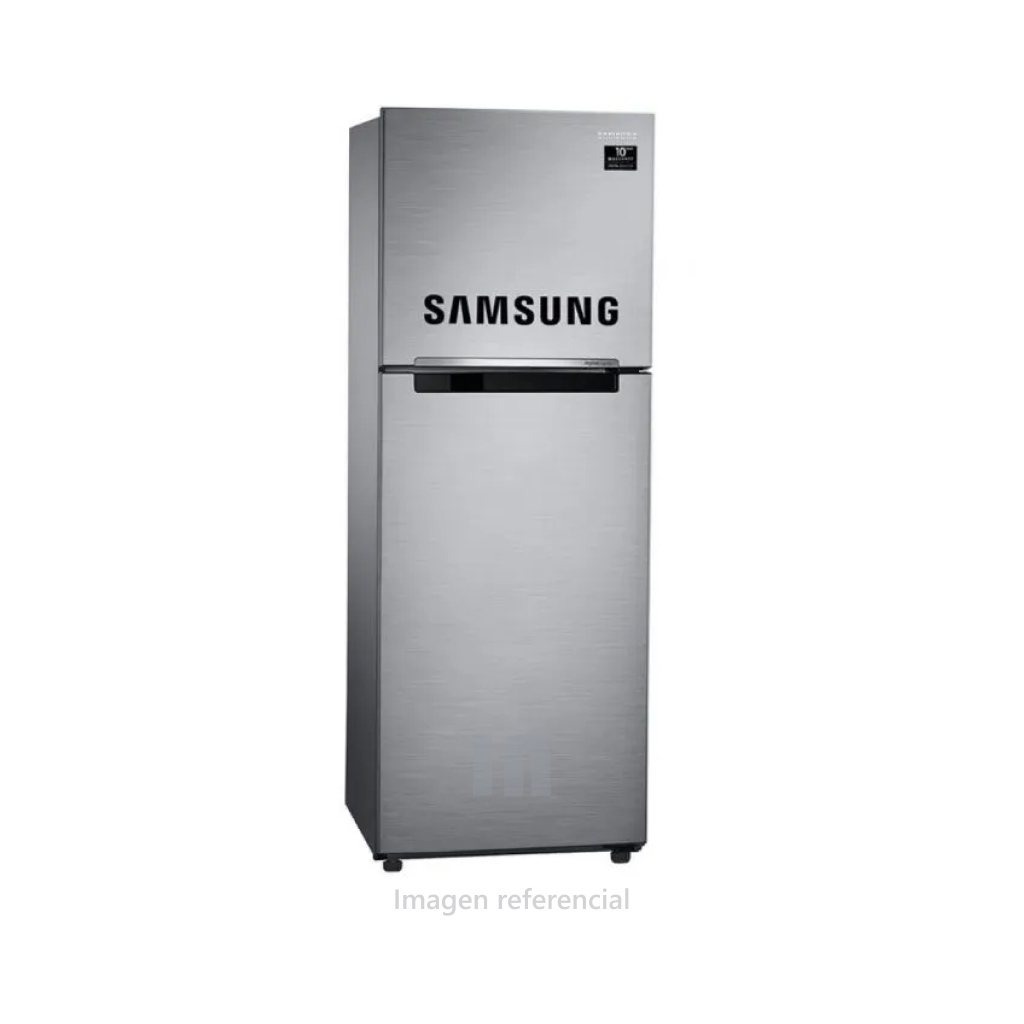 Refrigeradora Samsung 382l rt38k5930bs top freezer, dispensador de agua negro.