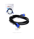 Cable HDMI x 1.8mts, cabeza azul, c/filtro 1.4V, bolsa