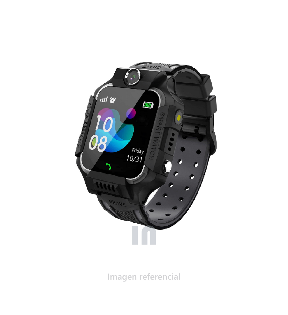 Smartwatch Infantil Q19 con GPS, Cámara y Llamadas, Compatible con SIM Claro o Movistar.