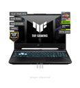 Laptop Asus TUF Gaming A15 FA506 FA506NF-HN004, pantalla de 15.6" Full HD, AMD Ryzen 5 7535HS, 8GB RAM, 512GB SSD, NVIDIA GeForce RTX 2050 4GB, Cámara Frontal