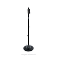 Pedestal de microfono gfw-mic-1001 Gator frameworks de base redonda deluxe de 10 pulg.