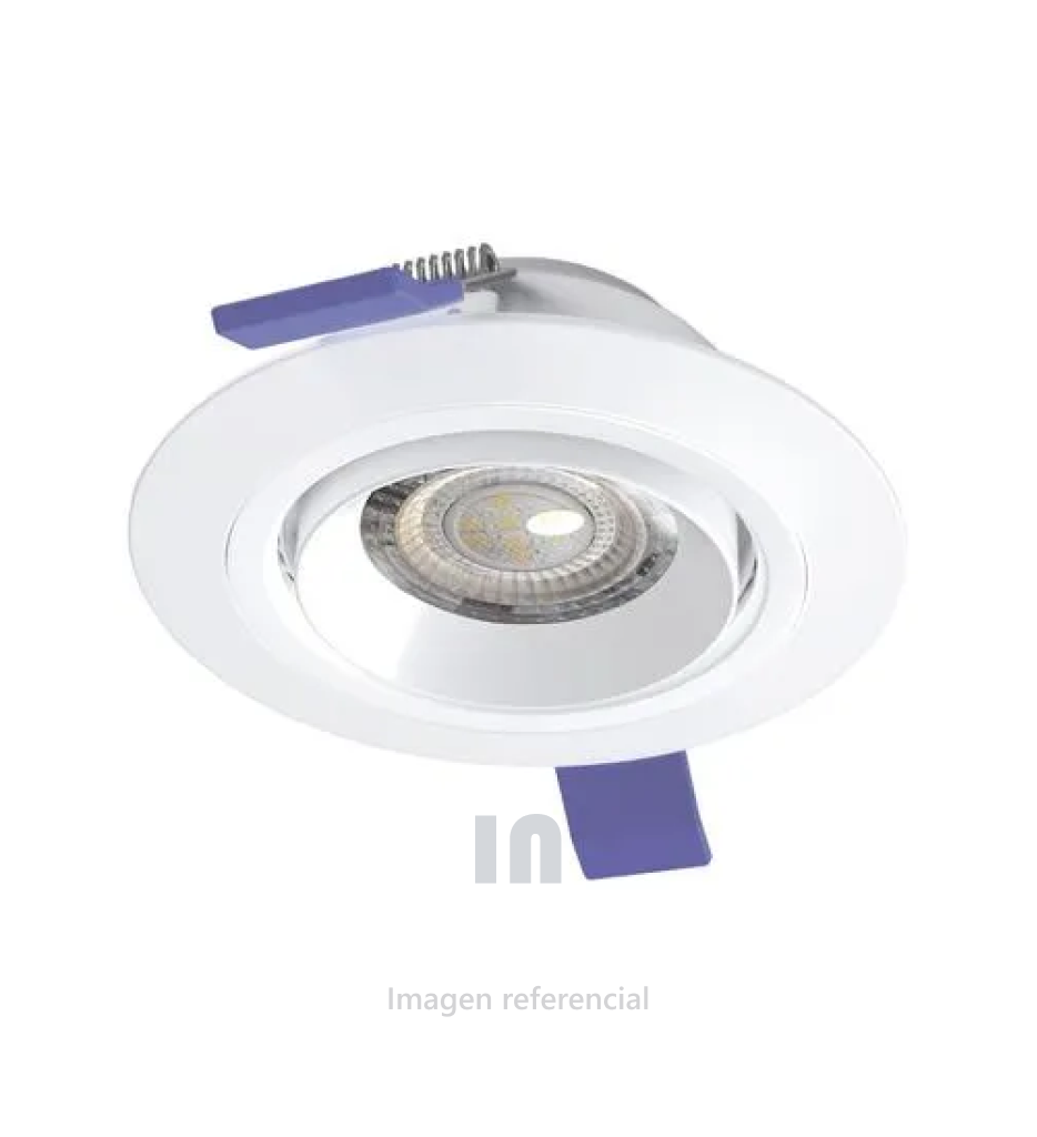 Spot led Dirigible 360° Eagle Eye 7w luz cálida Wellmax-Samsung.