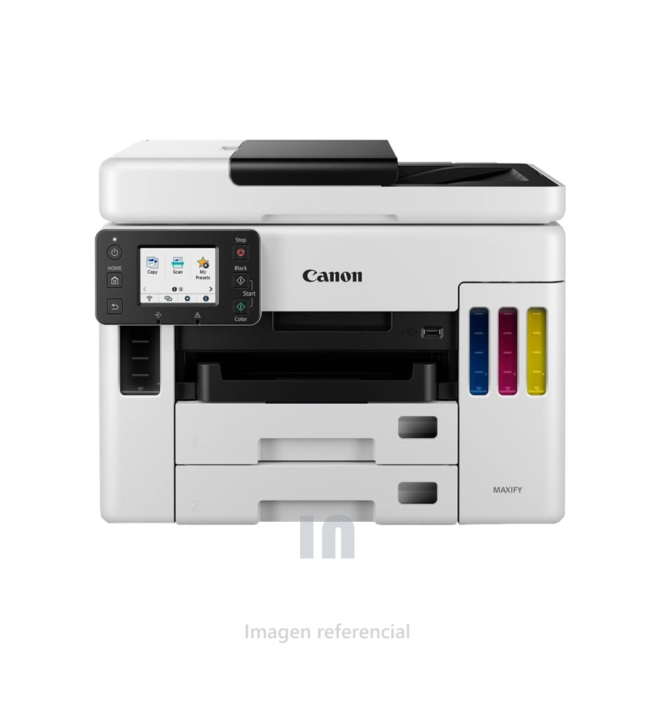 Impresora Multifuncional de Tinta Continua Canon MAXIFY GX7010 - , Alta Velocidad (22.2 IPM) y Resolución 600 x 1200 dpi