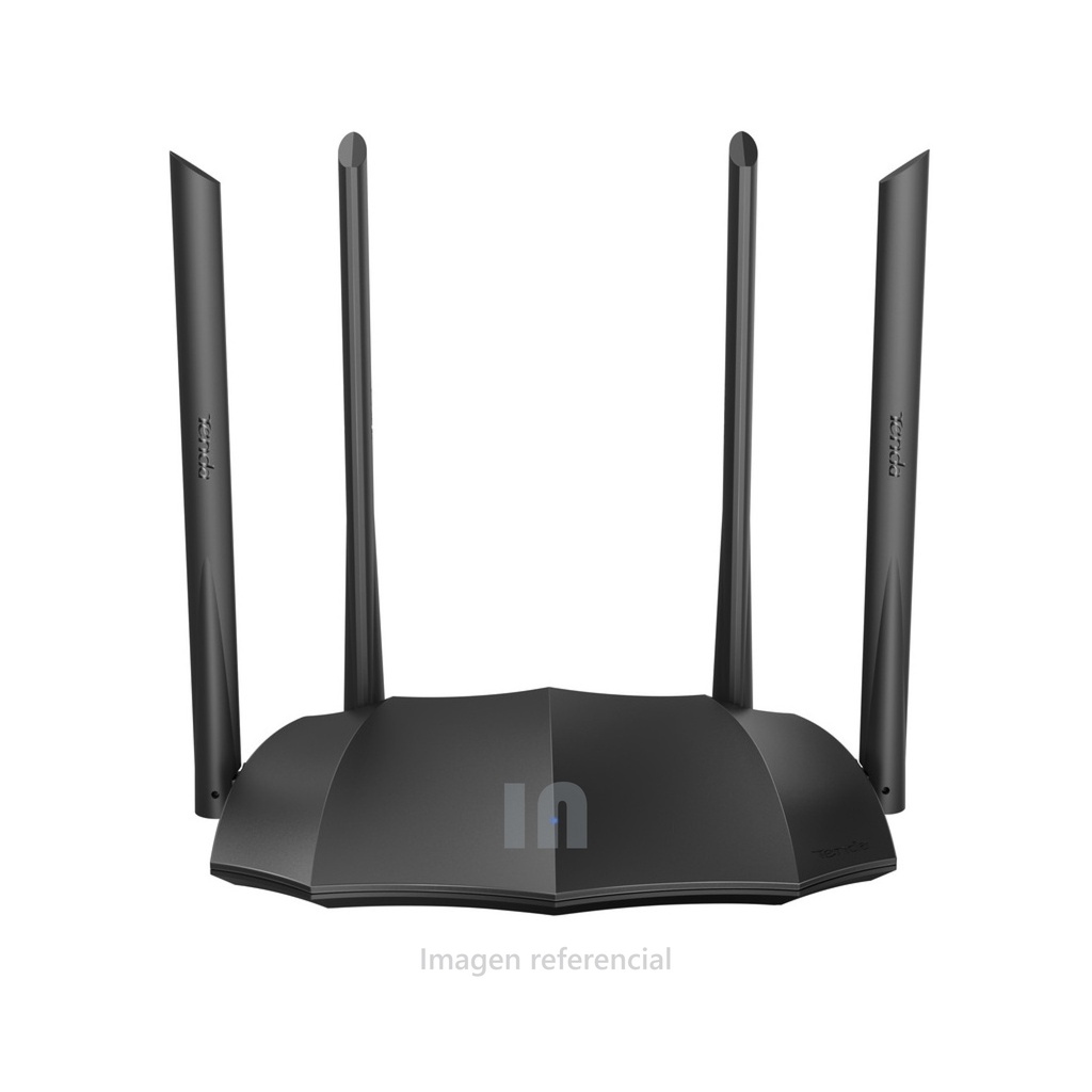 Router Inalámbrico Tenda AC8 AC1200 MU-MIMO, Velocidad Wi-Fi hasta 867Mbps-5G y 300Mbps-2.4G, 4 Puertos Gigabit, Control Parental, Wi-Fi Invitado, IPv6