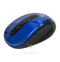 Mouse Ergonómico Inalámbrico 2.4GHz KMW-330BL- 6 botones- Resolución DPI: 1000/1200/1600 dpi- Alcance de RF-10m- 2 baterías tamaño AAA