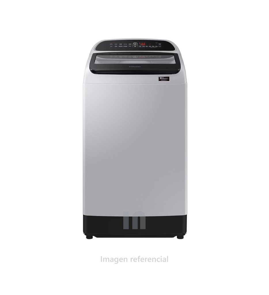 LAVADORA SAMSUNG ECO INVERTER WA19T6260BY/PE 19 KG, SILVER.