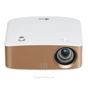 PROYECTOR LG LED MINI PH150G, 130 LÚMENES, 1280X720, HD, 10 PULGS.- 100 PULGS.1, CON BATERIA.