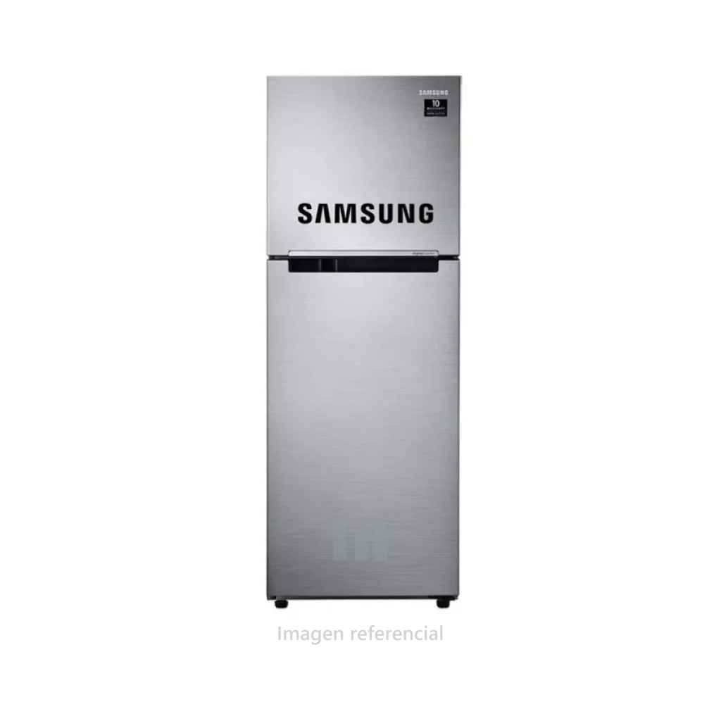 Refrigeradora Samsung RT22FARADS8 - 234L, Plateada, Bandejas de Vidrio Templado, Iluminación LED