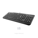 TECLADO Nimbus KKM-251S ,tamaño natural en español, Longitud del cable 1,6mts.