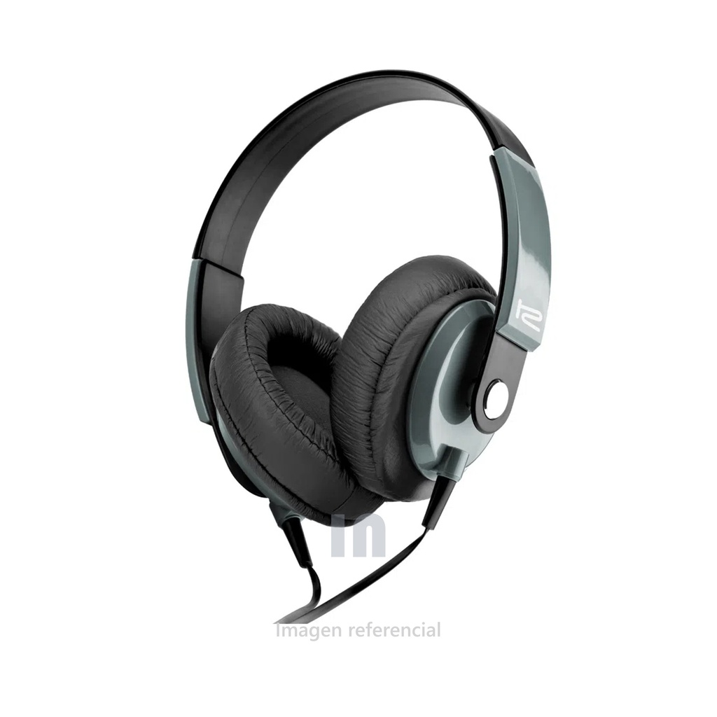 Auricular KlipXtreme Obsession KHS-550BK - Diseño Liviano, Cable Plano Antienredo, Negro