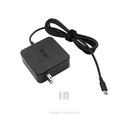 ADAPTADOR CARGADOR C-02 LEO PARA LAPTOP ASUS 20V2 - 2.25A, PUNTA PLANA AMARILLA.