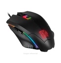 MOUSE ÓPTICO GAMER TALON ELITE RGB MOUSE PAD THERMALTAKE, ILUMINACIÓN RGB, 6 BOTONES.