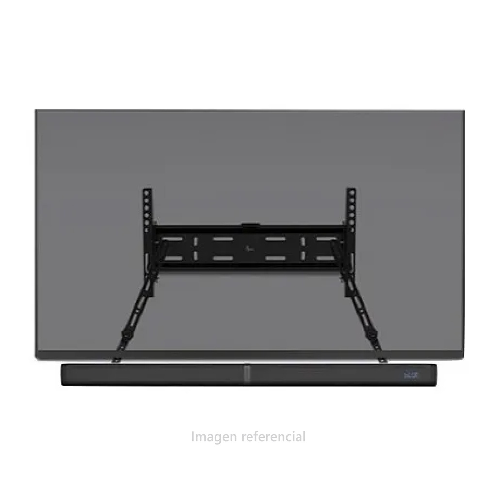 RACK SOPORTE DE BARRA DE SONIDO PARA TV XTECH XTA-311, PARA 23-65 PULG, HASTA 15KG, NEGRO.