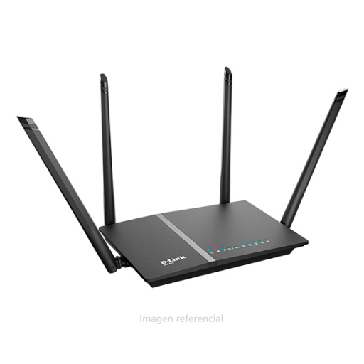 ROUTER GIGABIT WIRELESS D-LINK AC1200 DIR-825, DUAL BAND 2.4 / 5 GHZ, RJ-45, USB.