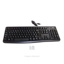 TECLADO LOGITECH K120, USB, ESPAÑOL, SILENCIOSO. PRODUCTO EN CAJA, FUNCIONALIDAD ESTANDAR.