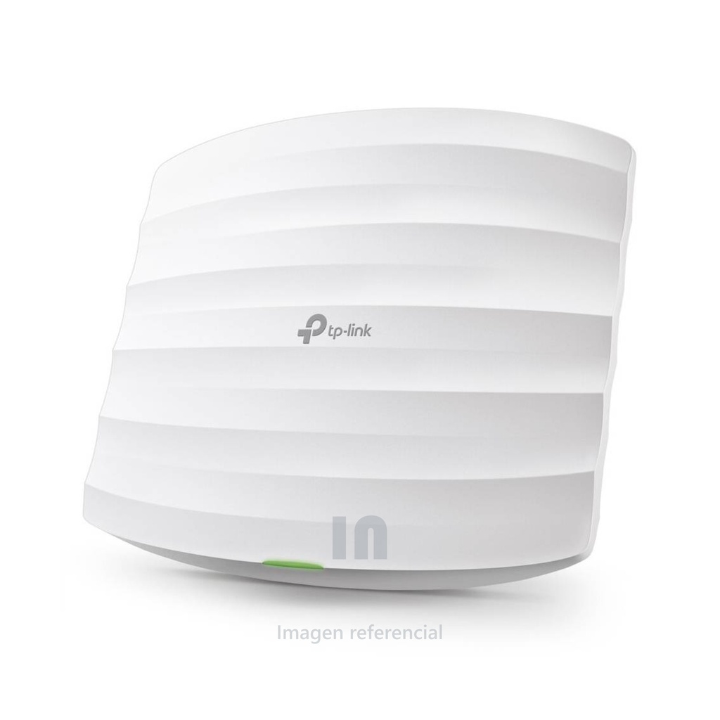 Access Point TP-Link AC1200, EAP225, AC1350, 4dBi, PoE. Velocidad de transferencia 867Mbps / 300Mbps,1 puerto RJ-45 LAN GbE, seguridad WEP 64/128/152-bit, antenas internas Omnidireccional 4 dBi hasta 8 SSID por banda.