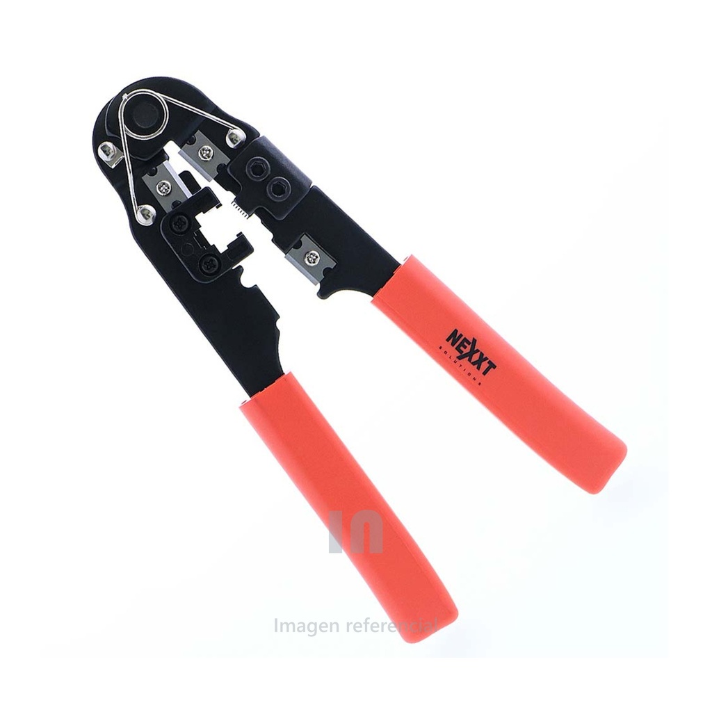 ALICATE DE RED CRIMPING TOOL NEXXT AW250NXT02 RJ45/8P8C, NARANJA.