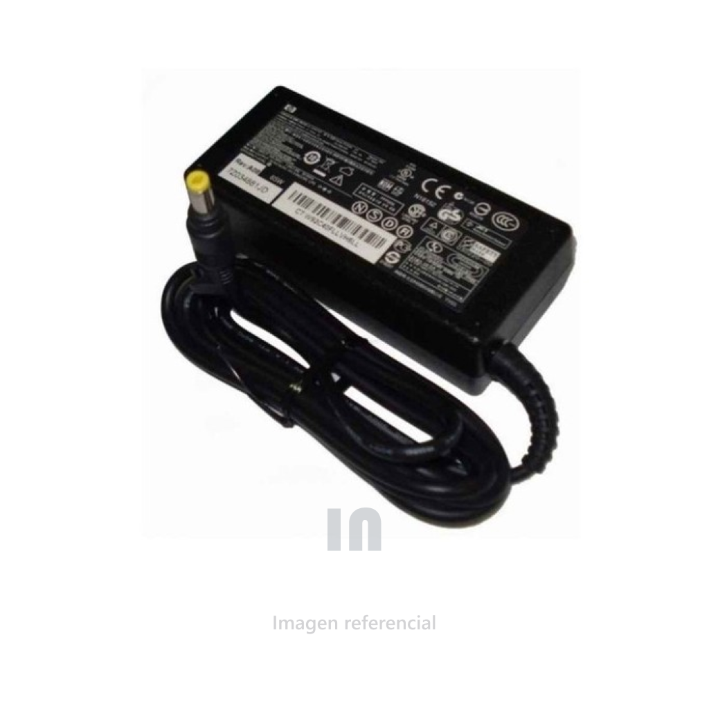 CARGADOR HP 100-240V-1.6A/18.5V-3.5A PUNTA AMARILLA