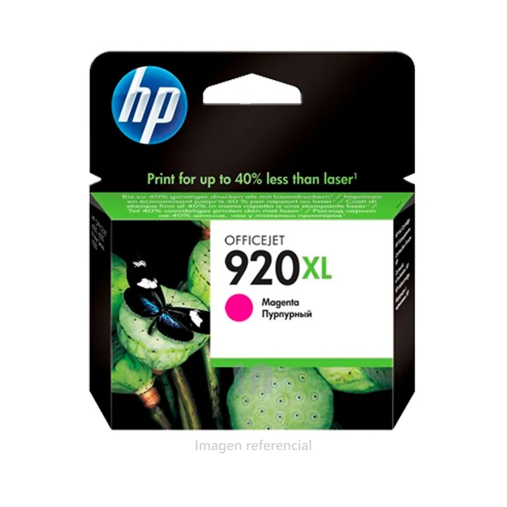 Tinta Hp Oj 6500 (No.920Xl) Magenta (700 Pag)