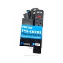 SUPRESOR DE PICOS FORZA PS-001B, 6 SAL125/220VAC,REGLETA