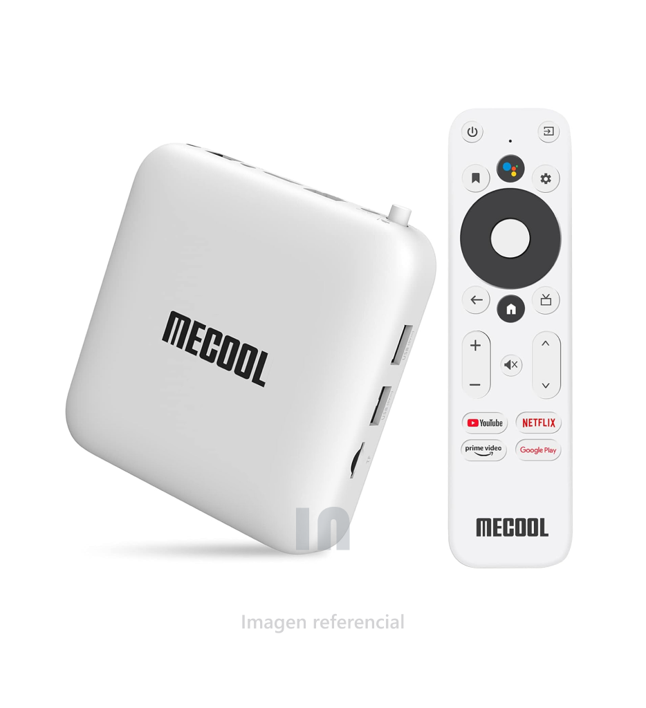 TV BOX MECOOL KM2 Android TV Box - Netflix 4K, Google Assistant, Reproductor Multimedia 4K HDR