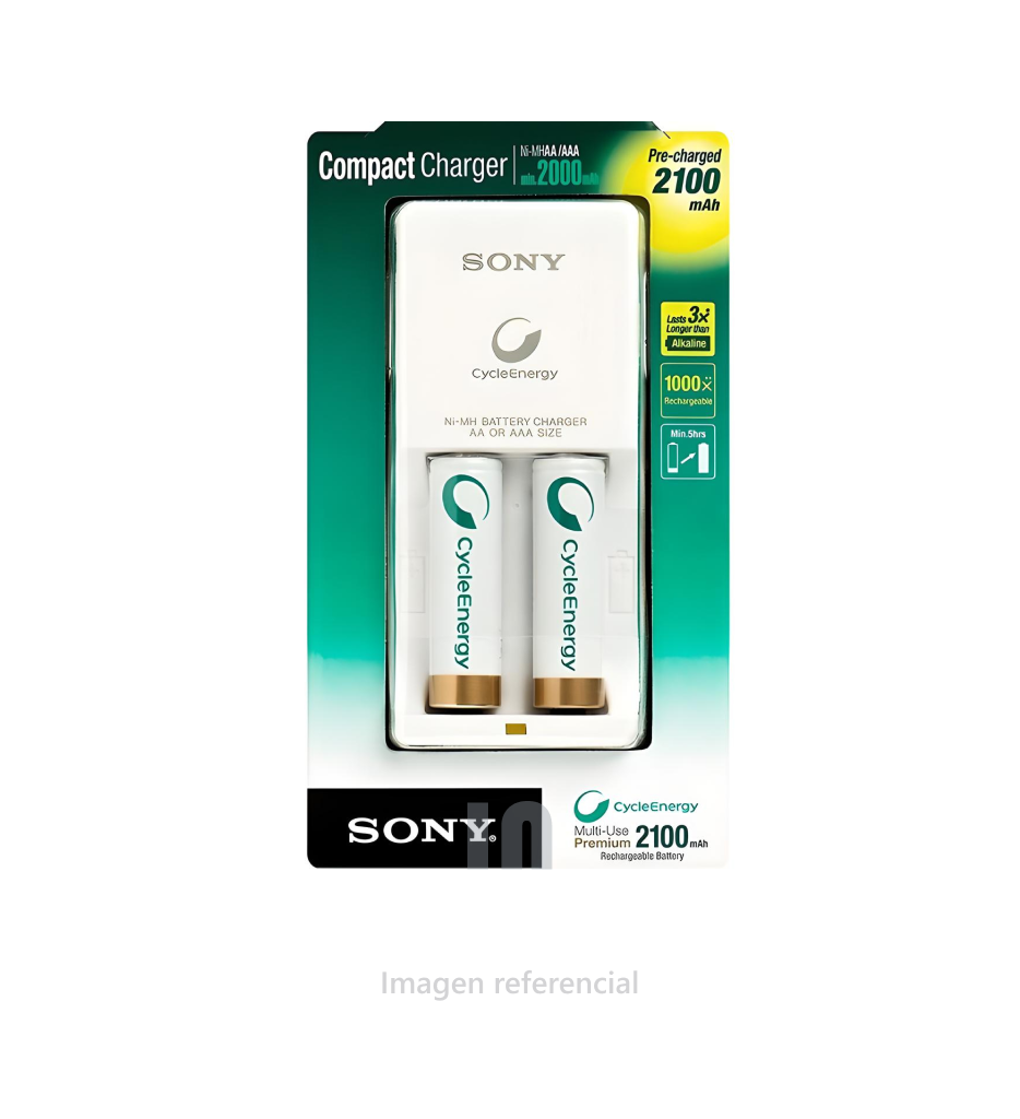 CARGADOR DE PILAS AA/AAA SONY BCG-34HW2GN