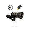 ADAPTADOR CARGADOR GENERICO PARA LAPTOP HP, OUPUT 18.5V-3.5A, PUNTA AGUJA AMARILLO.