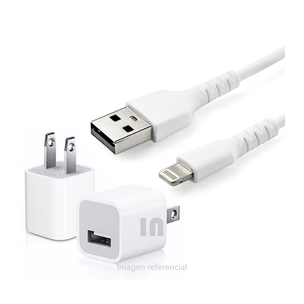 Cargador blanco AL-562Q 1.5M iPhone Lightning