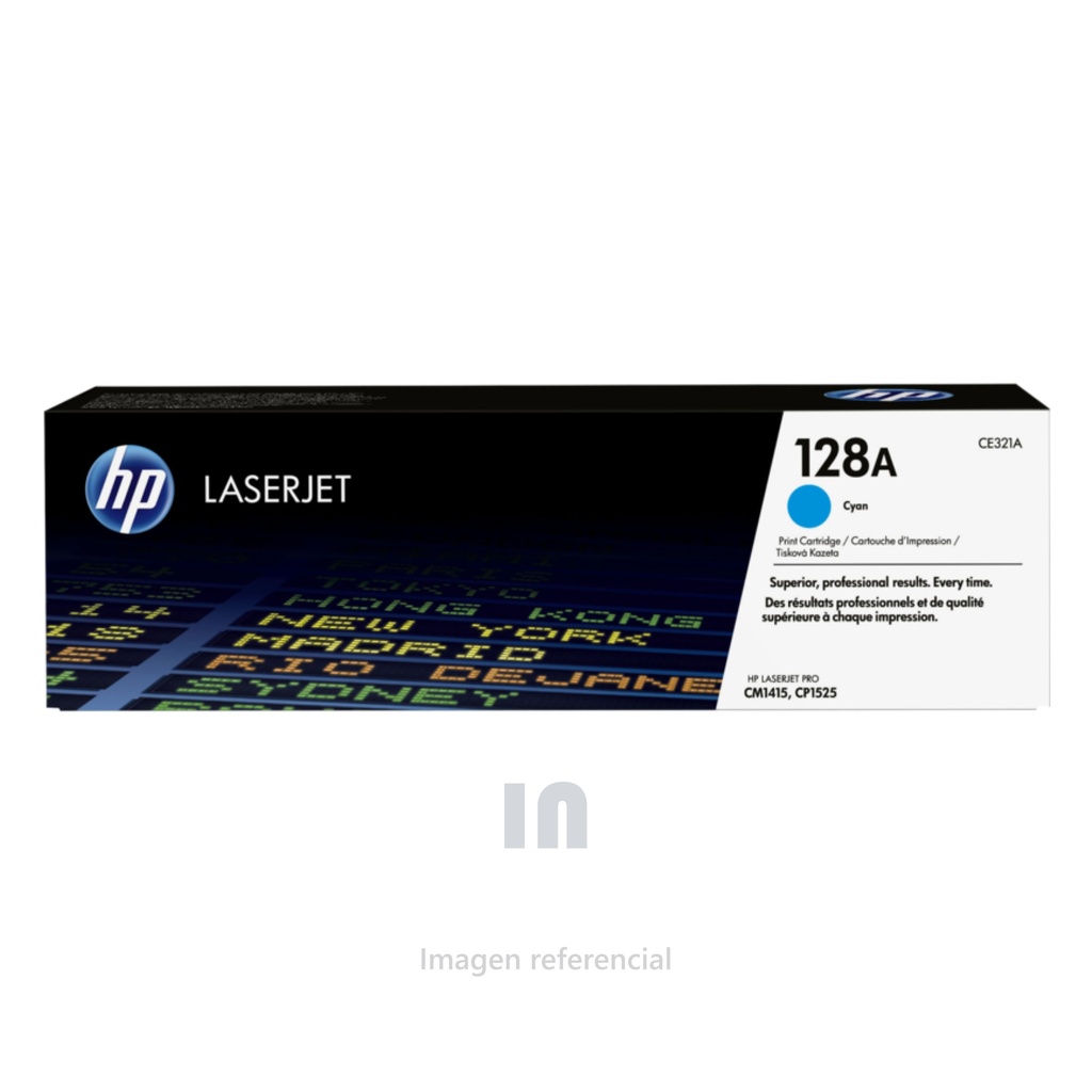 TONER HP LASERJET 128A CYAN CE321A CM1415, CP1525