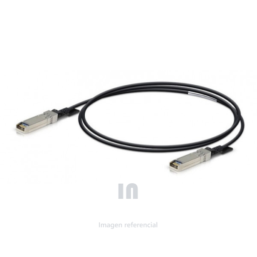 TRANSCEIVER UBIQUITI CON CABLE DE COBRE DE CONEXIÓN DIRECTA UNIFI, 10 GBPS, 2 METROS, 10 GBPS, CONEXIÓN DIRECTA SFP .