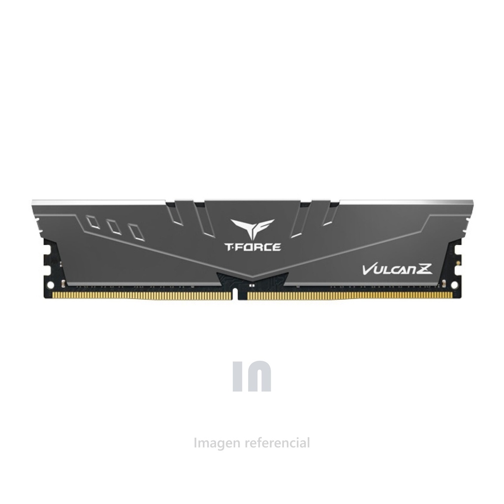 MEMORIA RAM TEAM GROUP T-FORCE VULCAN Z, 16GB, DDR4-3200MHZ, CL16-20-20-40, GRAY.