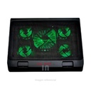 Cooler Xblade Para Laptop Gamer, 17 pulgadas, 2 Niveles, Usb GreenLight, GXB-H501, velocidad 800-2500 rpm, 5 ventiladores