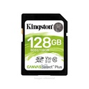 Memoria Kingston canvas select plus sd 128gb, velocidad class 10 uhs.negro