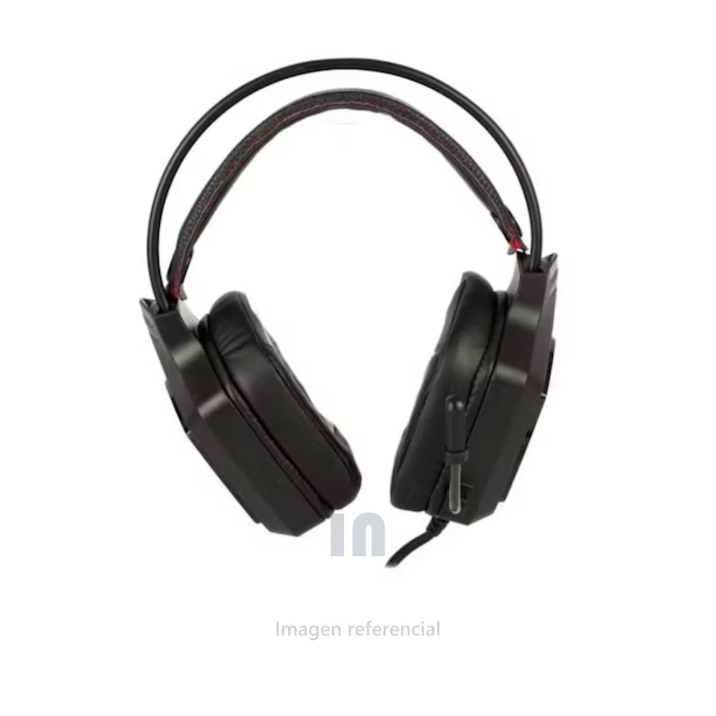 Auricular headset gamer 7.1 halion ha-z80 rgb, 30mw, Sound 7.1, Luz RGB, Efecto vibración, Interface USB, Micrófono, Frecuencia 20HZ ? 20KHZ, cable de 2.2m, negro.