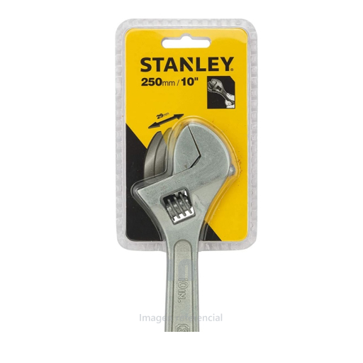 Llave de loro ajustable stanley 87-433 10p 254mm acero cromada.