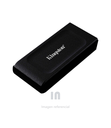 Unidad en estado sólido externa Kingston xs1000, 1tb, USB 3.2 gen 2 tipo-c, negro.