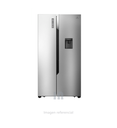 Refrigeradora Indurama RI-788D Side by Side - 514L, Multi Air, 2 Puertas, 8 Bandejas, Vidrio Templado