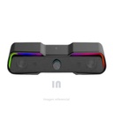 PARLANTE GAMER USB BARRA HALION HA-SB08, LUCES RGB ,BLUETOOTH.