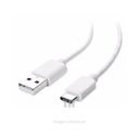 CABLE DE DATOS CHONE L8T, PUERTO DE USB A USB TIPO C, 1M, BLANCO.