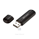 ADAPTADOR USB WIRELESS D-LINK DWA-123, 2.4GHZ, IEEE 802.11B/G/N, ANTENA INTERNA, USB 2.0.