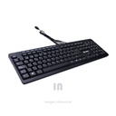 COMBO TECLADO Y MOUSE TEROS TE4060N, USB, ACABADO ELEGANTE, NEGRO, ESPAÑOL, ÓPTICO.