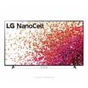 Smart tv lg nanocell 70 pulg 4k nanocell 60hz, nano75 4k smart tv con thinq ai, 4k procesador inteligente 5 generación 5 (2022), negro.