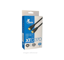 CABLE XTECH XTC-370, HDMI MACHO A HDMI MACHO, ADMITE HASTA 3840 X 2160P, REVESTIMIENTO DE PVC, COLOR NEGRO, 7.6 M.