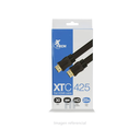 CABLE XTC-425, CABLE HDMI PLANO,M/M, 25FT, COLOR NEGRO, 7.62M.