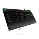 TECLADO GAMER LOGITECH G213 PRODIGY, USB 2.0, RGB, CABLE 1.8 METROS, INDICADOR LED