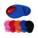 Pad Mouse W-02 Con Almohadilla Muñequera De Gel.