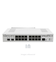 Mikrotik CCR2004-16G-2S+ Router Ethernet para PC, 16 puertos Gigabit Ethernet, 2 jaulas SFP de 10G, Núcleos CPU 4, Arquitectura ARM 64bit, RAM (Mb) 4096, 128mb, Puertos Ethernet 10/100/1000, 2 Puertos SFP , Power Jack 2, Sistema Operativo RouterOS.