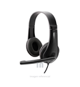 Auricular Argomtech metro 78 (arg-hs-0078) estéreo, microfono omnidireccional, diadema ajustable, USB 2.0, negro.