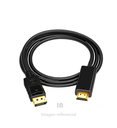 Cable de Adaptadores de DisplayPort a hdmi, longitud de 1.80Mts.